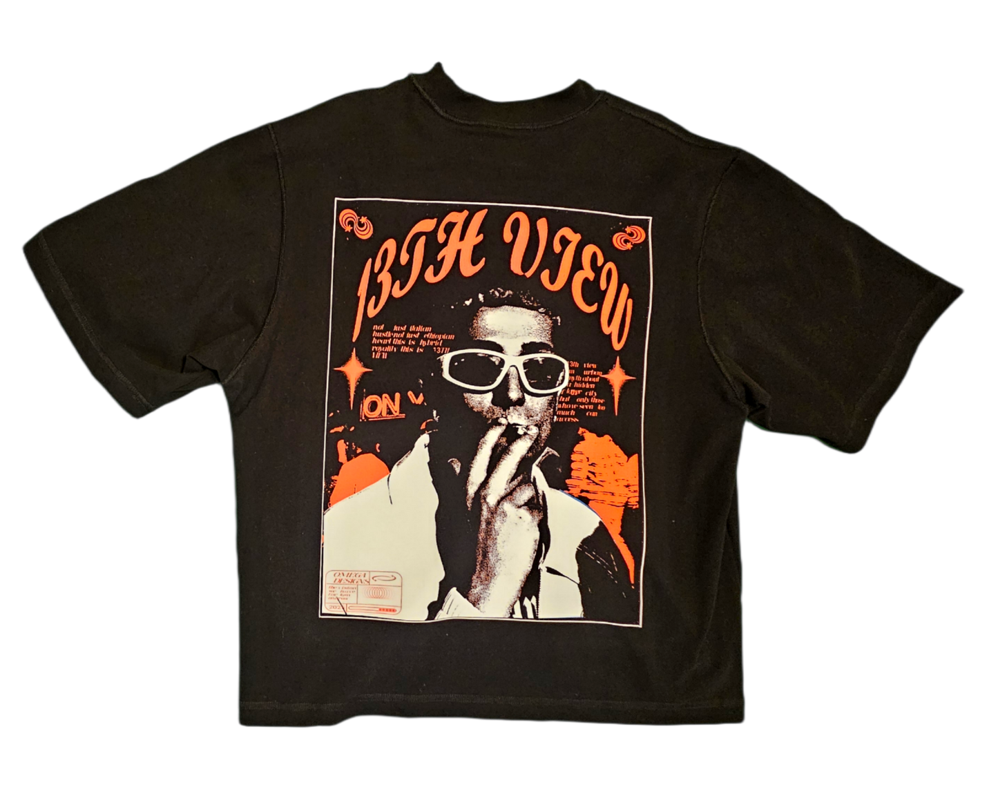 Godana PT1 – Reverse Stitched Cropped Tee by 13TH VIEW